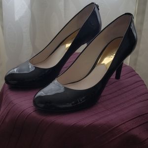 Michael Kors Patent Black Heels
